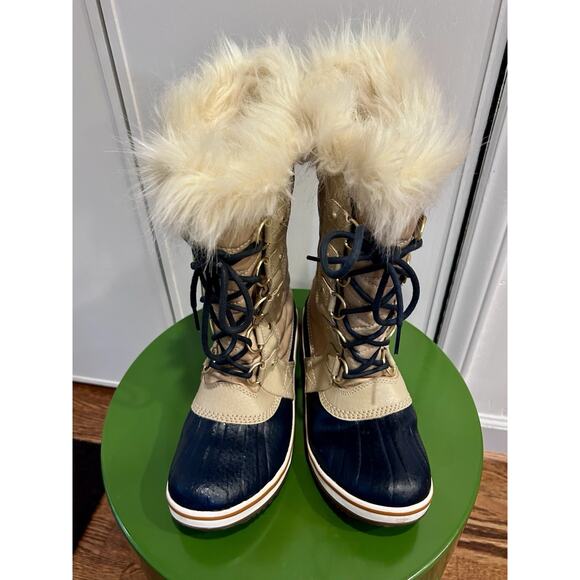 Sorel Tofino II Canvas Curry Fawn Women Tall Snow Boot Waterproof Size 7.5‎ - Picture 6 of 14